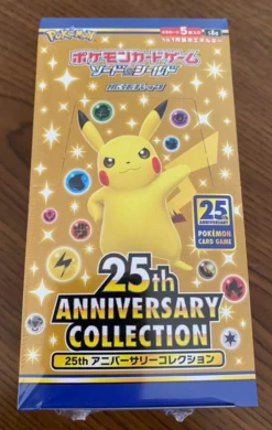 Pokemon 25th Anniversary Celebrations Collection Booster NEW Sealed -Trading Card Store 2021 12 02152257