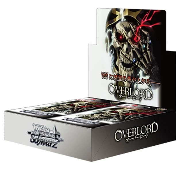 Weiss Schwarz Booster Box OverLord Boxes In Carton Sealed New 3 Weiss Schwarz Booster Box OverLord Boxes In Carton Sealed New