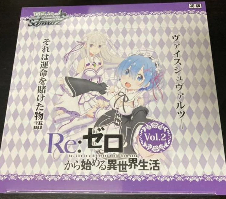 Weiss Schwarz Re:ZERO Starting Life In Another World Vol. 2 Booster Box 4 Weiss Schwarz Re:ZERO Starting Life In Another World Vol. 2 Booster Box - Image 2