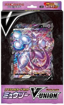 Sword & Shield Special Card Set Mewtwo V-UNION Japanese NEW
