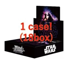 【1 Case!】Weiss Schwarz STAR WARS Comeback (18box)