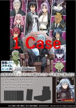 【1 Case!】Weiss Schwarz That Time I Got Reincarnated As A Slime New Sealed (18box)