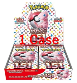 (1 Case) Pokemon Card 151 Scarlet & Violet Booster New