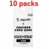 (10 Packs) YU NAGABA X Pokemon Card Game Eevee’s Card Special PROMO Pack Random