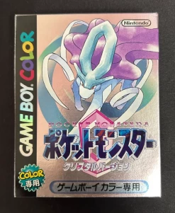GameBoy Pokemon Crystal GB With Box