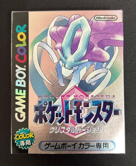 GameBoy Pokemon Crystal GB With Box